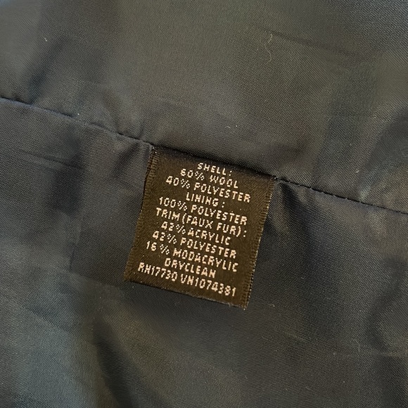 Massimo coat faux fur collar - Picture 5 of 5